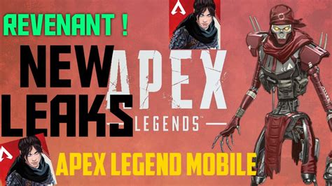 Apex Legends Mobile Leaks😱😱 Revenant Leaks Apex Legends Mobile New