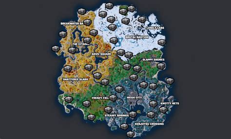 All Holo Chest Locations In Fortnite Chapter Season Qm Games