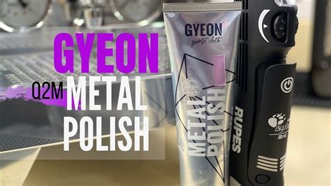 GYEON Q2M METAL POLISH DRIP TRAY EDITION YouTube