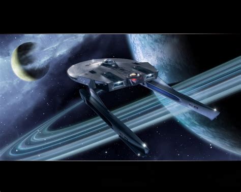 Starfleet ships — Miranda-class starship wallpaper