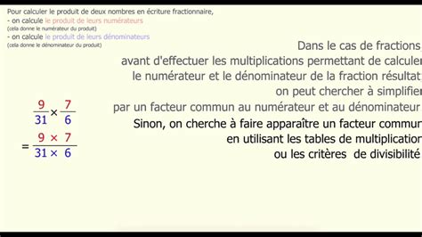 Multiplication De Fraction Et Simplification 1 Youtube