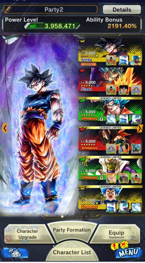 Android Ios Ultra Vegito Blue Instinct Goku Star Shenron Legend