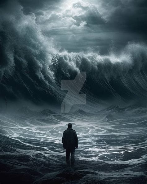 Unstoppable Wave - Accepting Fate by MisconceptionAIArt on DeviantArt