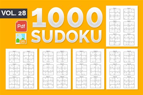 Sudoku Puzzle with Solutions Graphic by Printile Press House · Creative Fabrica