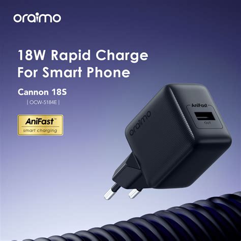 Oraimo Cannon S W Wall Charger Kit