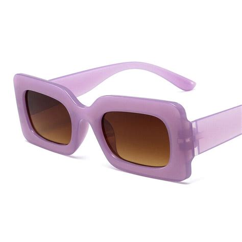 Vintage Small Square Frame Sunglasses Women Retro Fashion Shades Trendy Glasse ` Ebay