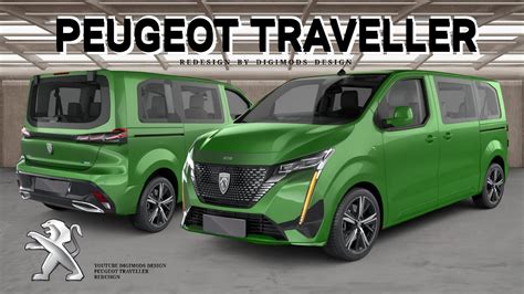 All New Peugeot Traveller Allure Redesign Digimods Design