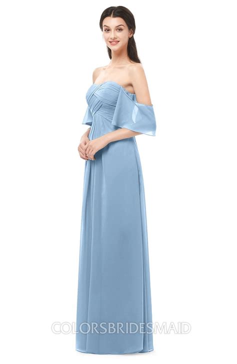 Colsbm Arden Sky Blue Bridesmaid Dresses Colorsbridesmaid