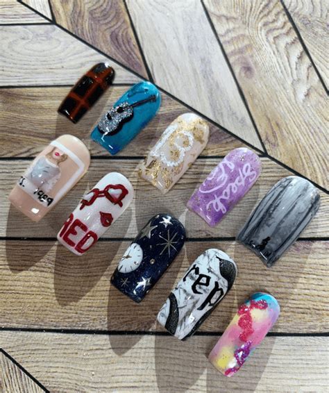 35 Taylor Swift Inspired Nails: Nail Art Ideas for Fans | Taylor swift ...