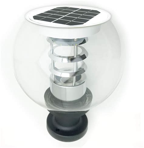 Shanny Upgraded Solar Globe Stand Light K Outdoor Light Soalr Fence