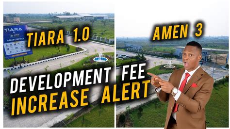 Tiara Estate Phase Amen Estate Phase Development Fee Price