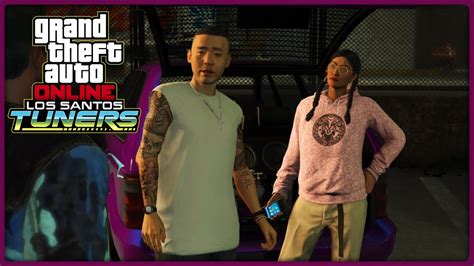 GTA Online Los Santos Tuners DLC Update Meeting Mimi And Hao At Los