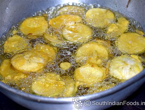 Vazhakkai Bajji Raw Banana Bajji How To Make Step By Step Photos