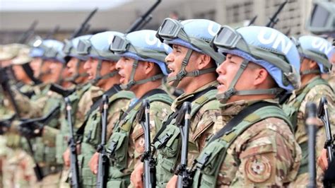 Cascos Azules Peruanos Son Distinguidos Por Su Labor En Misiones De Paz