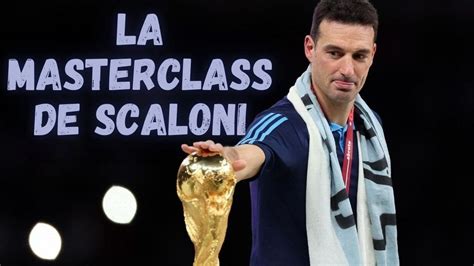 SCALONI El REY De La TACTICA En QATAR 2022 YouTube