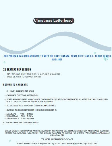 FREE 10+ Christmas Letterhead Samples in PDF