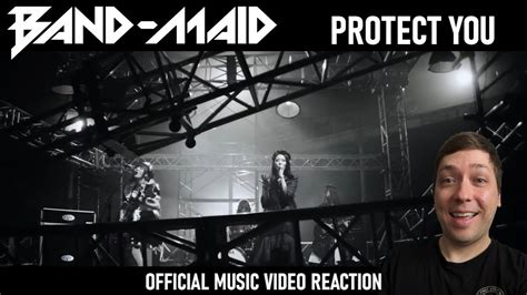 FIRST LISTEN BAND MAID Protect You Official Music Video Reaction