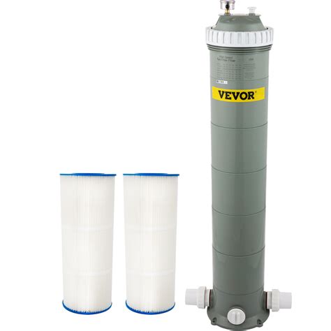 VEVOR Pool Cartridge Filter, 194Sq. Ft Filter Area Inground Pool Filter,Above Ground Swimming ...