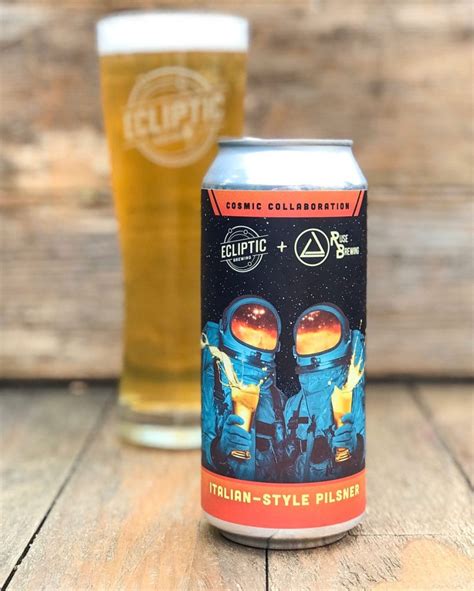 Ecliptic Brewing And Ruse Brewing Release Cosmic Collaboration Italian