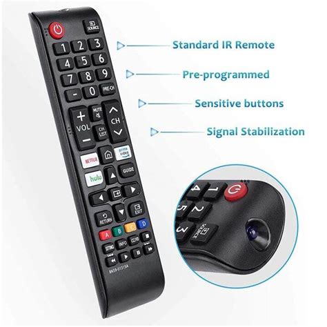 Replacement Remote Control Bn A For Samsung K Crystal Uhd