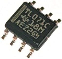 Mikrokontroler Texas Instruments Wzmacniacz Operacyjny Tl071 Cdr Soic 8