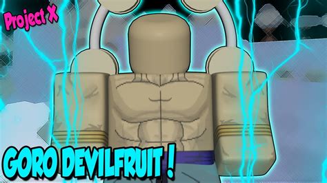 All Codes Goro Devilfruit Showcase Project X Roblox How To