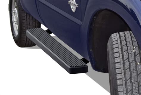 APS IBoard Running Boards 6in Black Compatible With Ford F250 F350