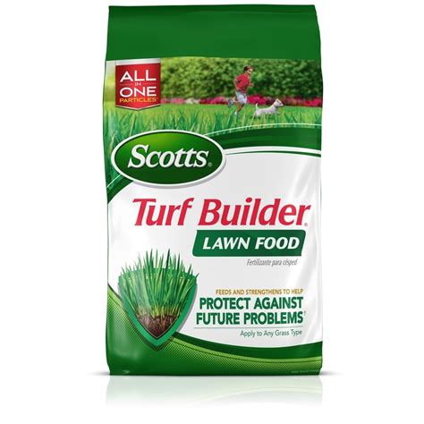 Scotts Turf Builder North 12 5 Lb 5000 Sq Ft 32 0 4 Lawn Food At