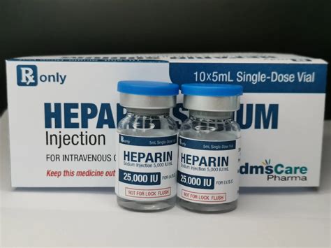 Heparin Sodium Injection 2ml And 5ml Heparin And Heparin Sodium