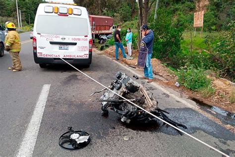 Fallecen Dos Personas Por Choque En La Carretera A Tenancingo