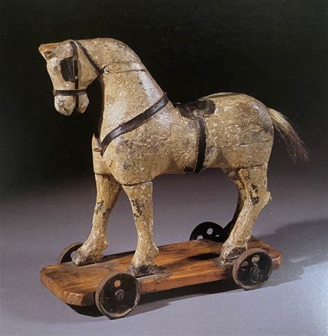 Toy Horse on Wheels