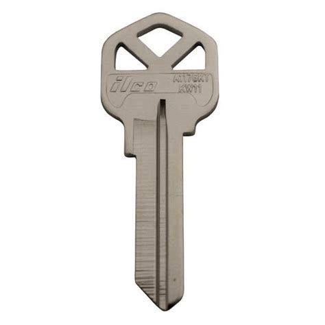 Lockmasters Ilco Kwikset Titan 6 Pin Key Blank Kt Keyway Ez Kw11