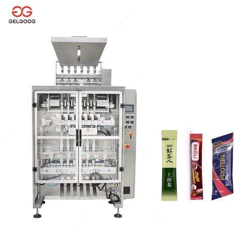 Multifunction Multilane Spice Sugar Coffee Stick Packing Machine