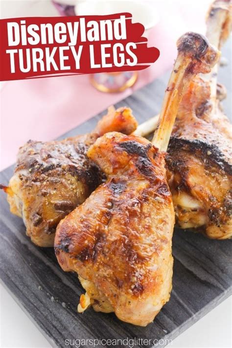 Copycat Disneyland Turkey Legs No Smoker Needed ⋆ Sugar Spice And