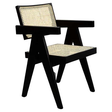 Pierre Jeanneret Office Cane Chair” Chandigarh For Sale At 1stdibs