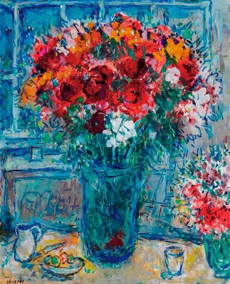 Olga Tuleninova on Twitter Marc Chagall Deux bouquets à l atelier