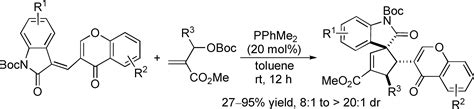 Synthesis Of Chromonespiroindolinonecyclopentene Derivatives Through