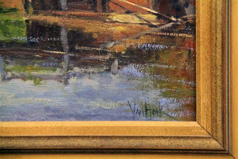 George Van Hook George Van Hook Lambertville Morning Oil On Canvas