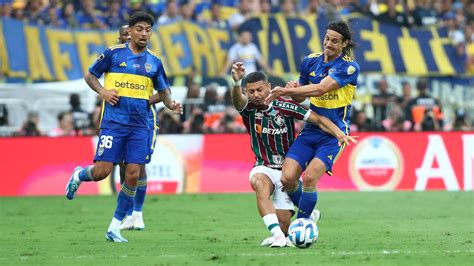 Jogo Duro E Gol Do Cano Primeiro Tempo De Fluminense X Boca Juniors