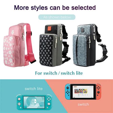 Type A Sac De Rangement À Bandoulière Pour Nintendo Switch Sacoche De