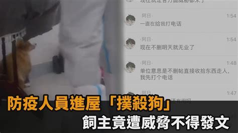 防疫人員進屋「撲殺狗」 飼主竟遭威脅不得發文－民視新聞 Youtube