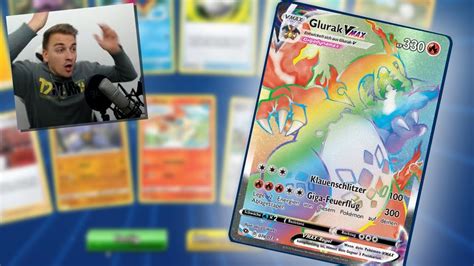 RAINBOW GLURAK Pokemon Weg Des Champs ONLINE Booster Opening YouTube