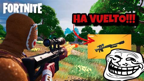 HA VUELTO EL FRANCOTIRADOR PESADO A FORTNITE D Final Inesperado