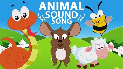 Sons De Animais Aprender Sons De Animais Animal Sounds Song Youtube