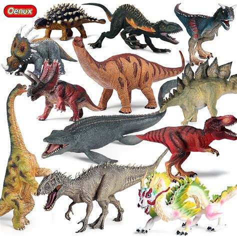 Oenux Figuras De Acci N De Dinosaurios Herb Voros Juguetes Para Ni Os