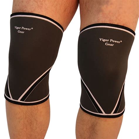 Aliexpress Buy Vigor Power Gear7mm Neoprene Knee Sleeves Weight