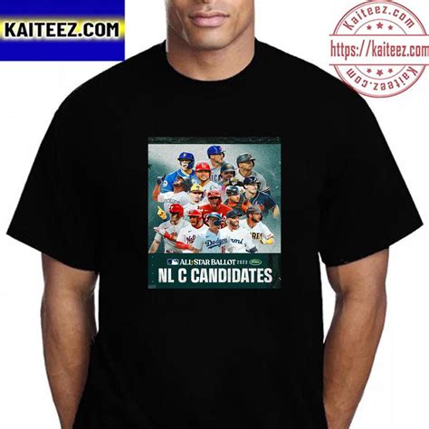 Mlb All Star Ballot Nl C Candidates Vintage T Shirt Kaiteez