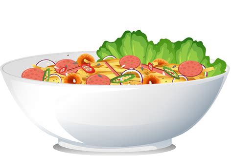 Italian cuisine with pasta dish isolated 3521257 Vector Art at Vecteezy