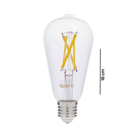 Philips Led Classic 60w St64 E27 Cl Wgd90 Srt4 Ampul