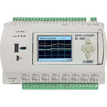 AEMC Eight Channel Analog Digital Data Logger Cole Parmer